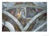 Sistine Chapel Ceiling  Judith Carrying the Head of Holofernes