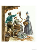 Market and Street Traders in the Tudor Age