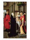 Adoration of the Magi: Right Wing of Triptych  Depicting the Presentation in the Temple  c1470-72