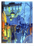 Street Scene  at Five in the Afternoon  1887
