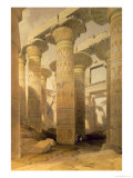Hall of Columns  Karnak  from Egypt and Nubia  Vol1