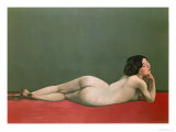 Nude Stretched Out on a Piece of Cloth  1909
