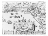 The Towne and Platforme of Fayall Wonne by the Right Honourable Earle of Cumberland  1589