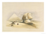 The Great Sphinx and the Pyramids of Giza  from Egypt and Nubia  Vol1