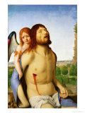 The Dead Christ Supported by an Angel  c1475/78