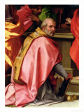 The Assumption of Mary  Detail Showing St Nicholas of Myra with 3 Golden Balls