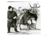 Galop Chromatique Caricature of Luigi Lablache  Franz Liszt