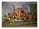 Berlin Carriage of Empress Catherine II  Painted Panels  St Petersburg  1769
