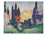 The Cypresses at Cagnes  1908