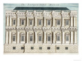 Banqueting House  Whitehall  London  c1700