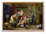 Surgeon Tending the Foot of an Old Man