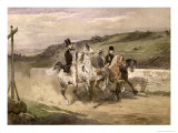 Horace Vernet and His Children Riding in the Country
