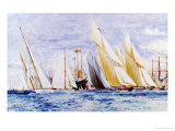 White Heather  Cambria  Alstra  Westward  Britannia  Lulworth and shamrock  Yachts  Cowes