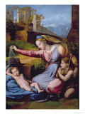 The Madonna of the Blue Diadem or the Madonna of the Veil