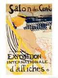 Poster Advertising the Exposition Internationale D'Affiches  Paris  c1896