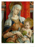 Madonna and Child  Detail from the Sant'Emidio Polyptych  1473