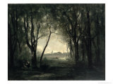 Landscape with a Lake  1860-73