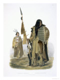 Assiniboin Indians  Plate 32  Travels in the Interior of North America  1832-34