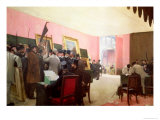 Meeting of the Judges of the Salon Des Artistes Francais  1885