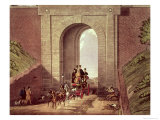 Highgate Tunnel  Engraved by George Hunt  c1830