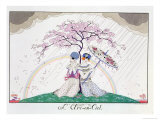 The Rainbow  Engraved by Henri Reidel  1920