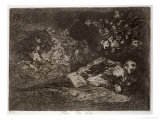Nothing  the Event Will Tell  Plate 69 of The Disasters of War  1810-14  c1863