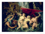 The Medici Cycle: The Disembarkation of Marie de Medici at Marseilles  1600