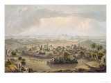 The Pyramids at Cairo  Engraved by Daniel Havell