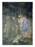 Purification of Leper and Temptation of Christ  Sistine Chapel  c1481