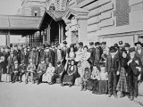 New Immigrants on Ellis Island  New York  1910
