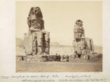 The Colossi of Memnon  Statues of Amenhotep III  XVIII Dynasty  c1375-1358 BC