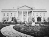 The White House at the Time of the Inauguration of Abraham Lincoln
