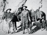 Deputy Sheriff CH Farnsworth and Ranger WK Foster on Patrol in Arizona  c1903