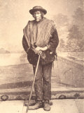 Portrait of an Elderly Peruvian American Native Farmer