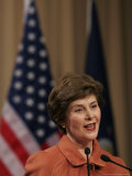 First Lady Laura Bush Speaks at Saint Rosalie School in Harvey  Louisianna Tuesday  January 9  2007