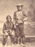 Portrait of Two Peruvian Native Americans