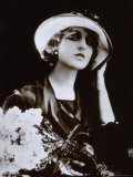 Half-Length Portrait of the Film Actress Pina Menichelli