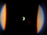 A Partial Eclipse of the Sun is Viewed Through a Special Filter