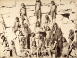 Group of Children from a Native Tribe