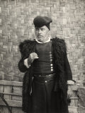 Man in the Traditional Dress of the City of Sant'Antioco  Sardinia