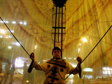 A Boy Dressed as Butterfly