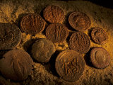 Bronze Coins from Greco-Roman Period Portray Cleopatra VII  Greco-Roman  Egypt