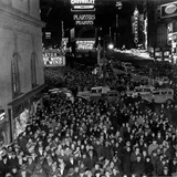 Times Square During the New Year's Eve Celebration