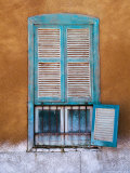 Nubian Window in a Village Across the Nile from Luxor  Egypt