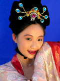 Woman in Tang Dynasty Traditional Costume  China