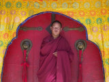 Monks in Sakya Monastery  Tibet  China
