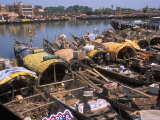 Traditional Vessels Near the Village of Mopti  Mali
