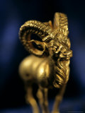 Ibex Figurine  Gold Artifacts from Tillya Tepe Find  Burial 4  Six Tombs of Bactrian Nomads