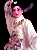 Actor from Yiu Ming  Cantonese Opera Group  Hong Kong  China