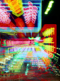 Neon Lights in Jordan and Mong Kok District  Hong Kong  China